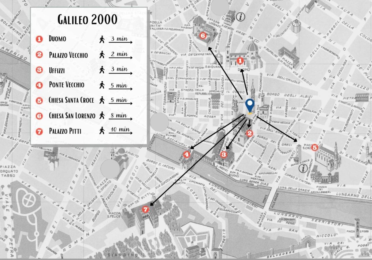 B&B Galileo 2000 Floransa Dış mekan fotoğraf